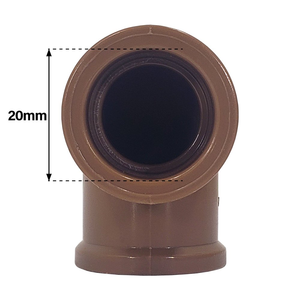 Joelho Cotovelo Soldável Krona 90° x 20mm 50 Peças