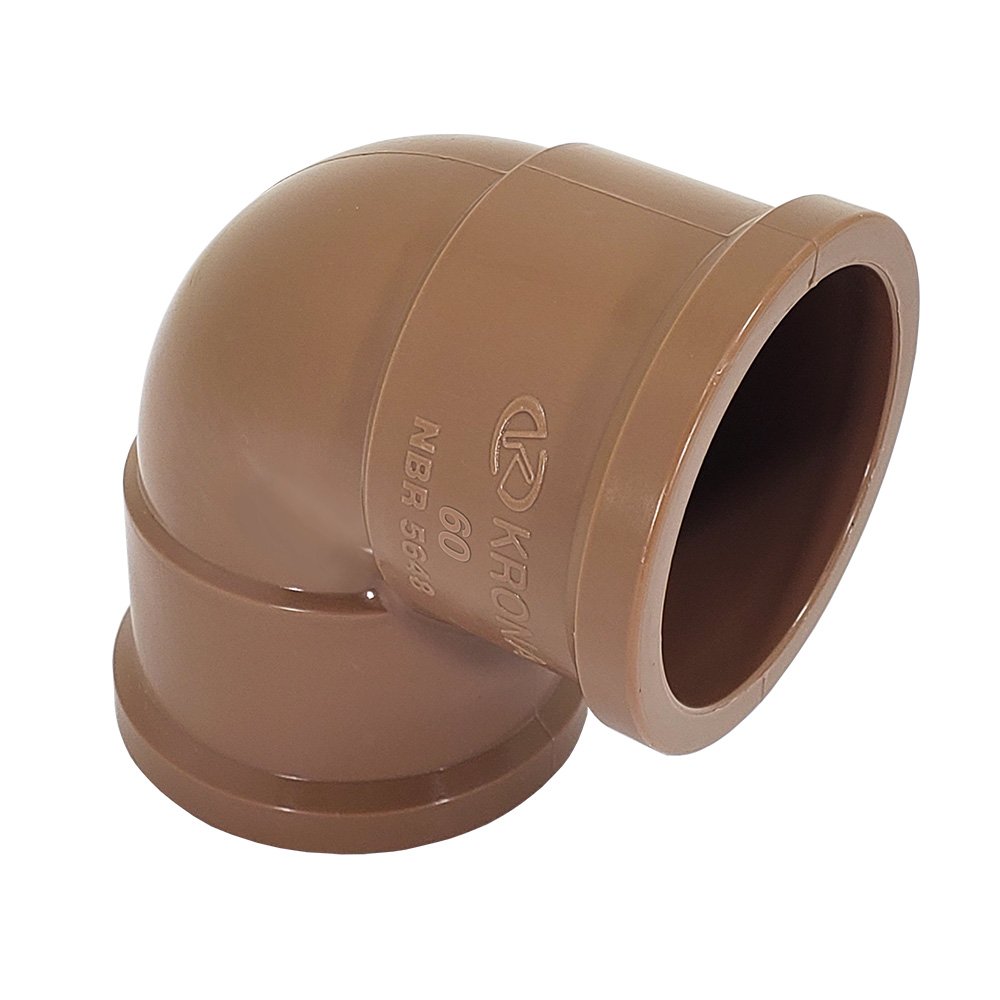 Joelho Cotovelo Soldável Krona 90° 60mm 10 peças