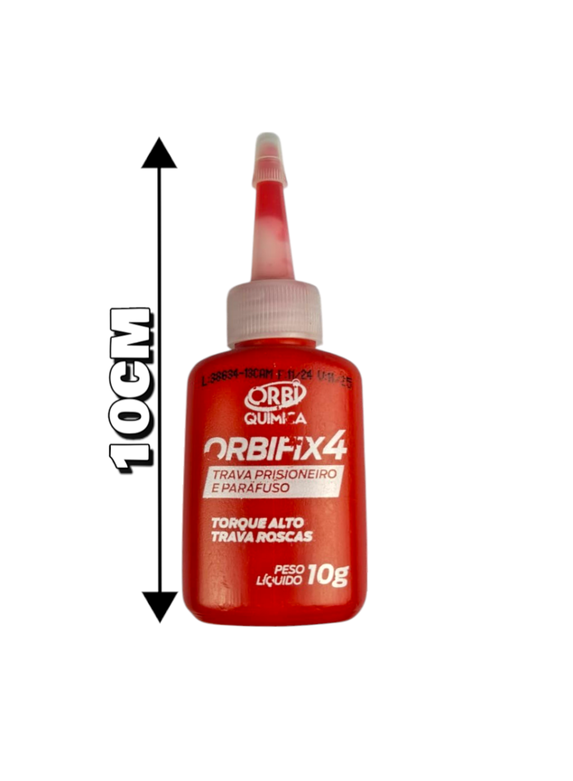Trava Rosca Parafuso Orbifix Vermelho Orbi Química - 10g