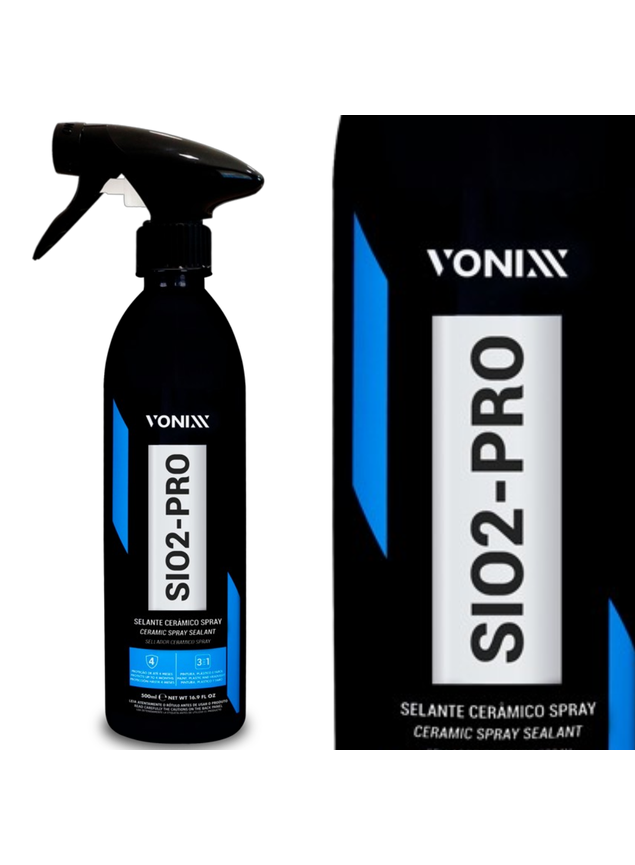 CERAMIC COATING 500ml SIO2 セラミックコーティング4本 SiO2 Pro Vonixx 500 ml Selante Cerâmico Proteção Hidrofóbica